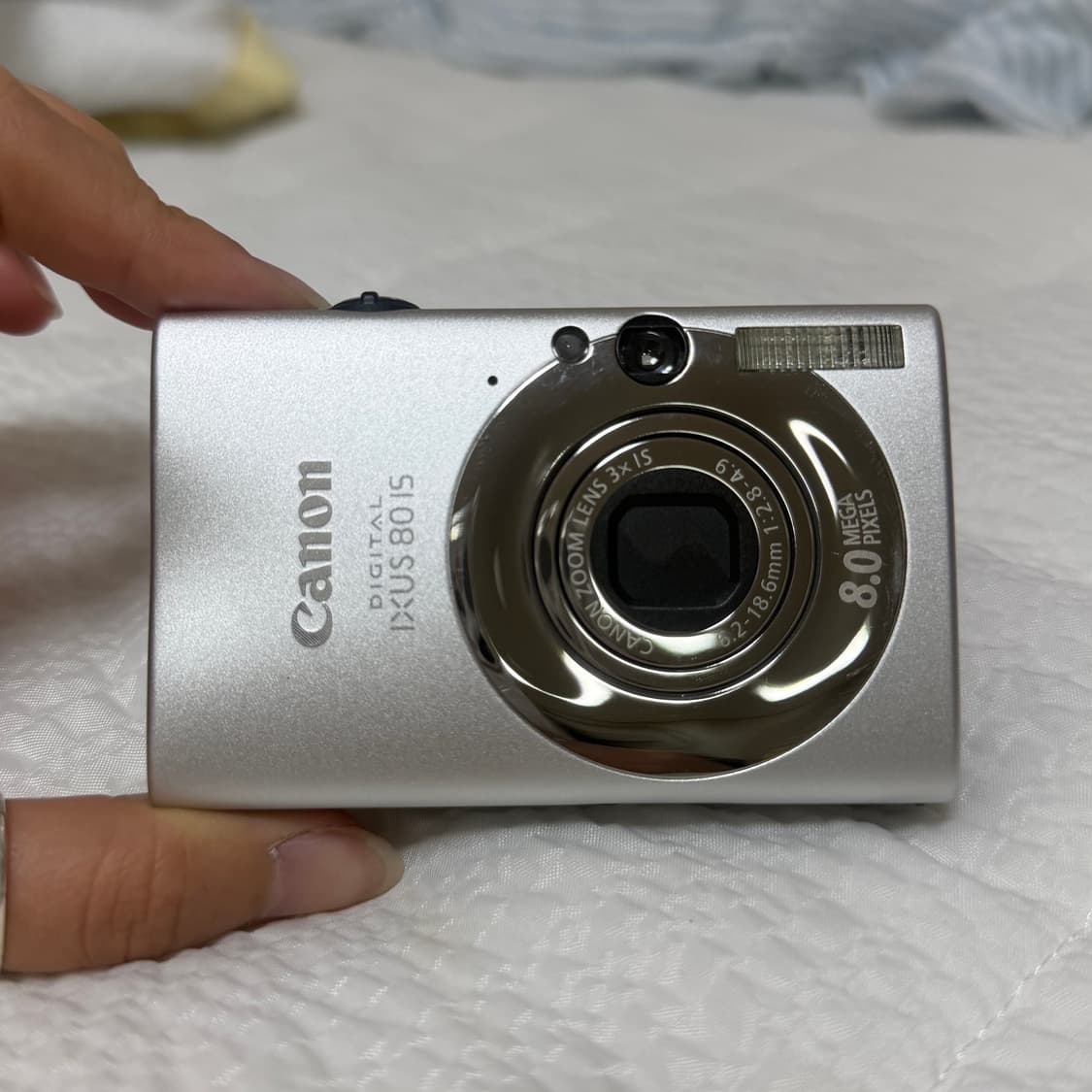 민트급🩵 캐논 ixus 80 is 실버 풀박스 (=ixy20) 상품이미지2