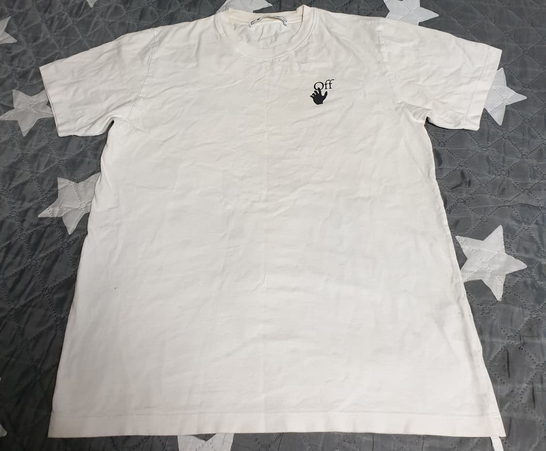 오프화이트 21ss 스프레이 마커 애로우 반팔티 (XL) 상품이미지1