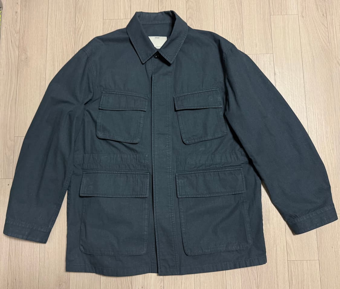 포터리(POTTERY) 오가닉 코튼 필드 자켓 3 다크 그레이 상품이미지4