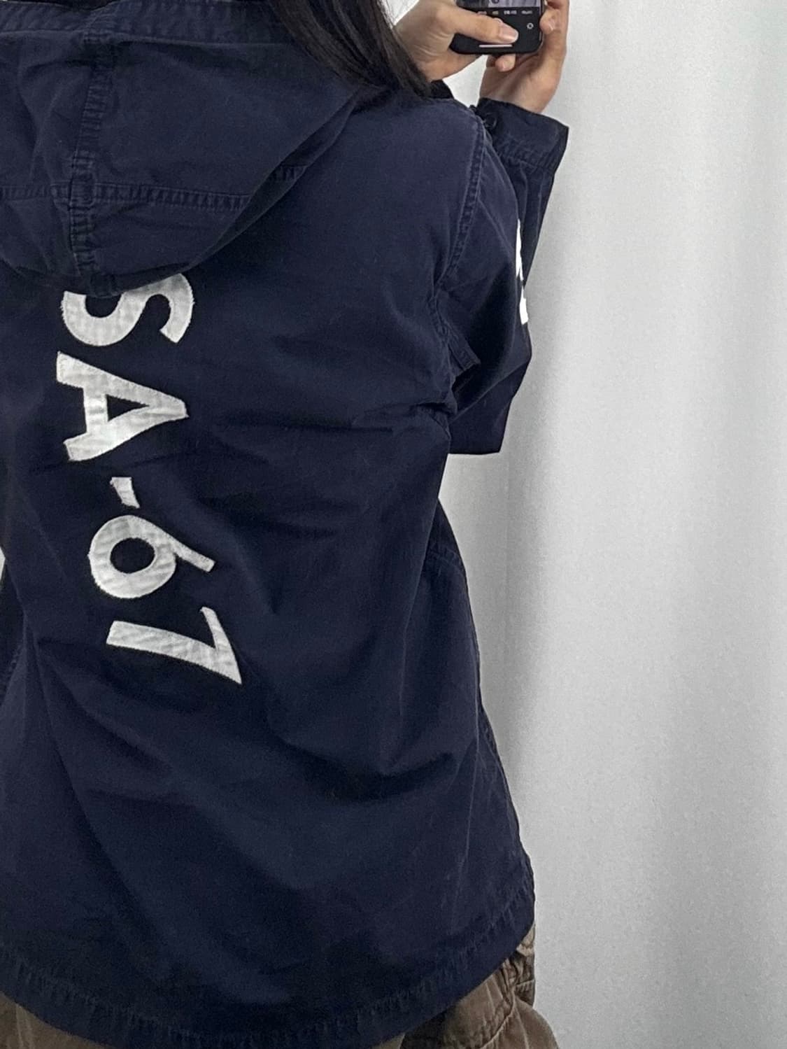 폴로 빅포니 네이비 후드 자켓 상품이미지3