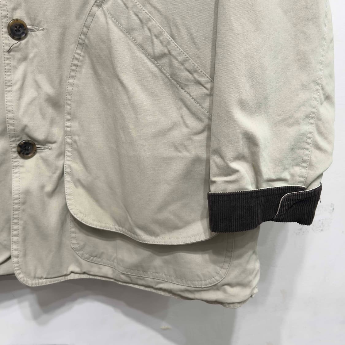 GAP 올드 갭 스웨이드 카라넥 헌팅 자켓 상품이미지3