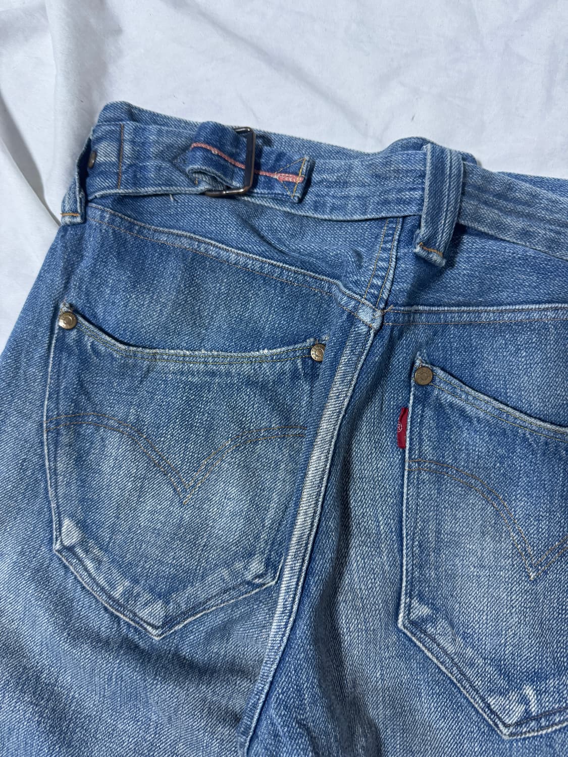 00s 리바이스 신치백 셀비지 데님팬츠 상품이미지4