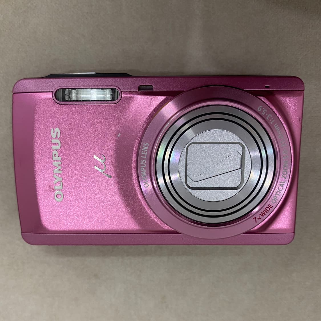 작례있음💖올림푸스 뮤 7050 핑크 Olympus μ 빈티지 디카 상품이미지5