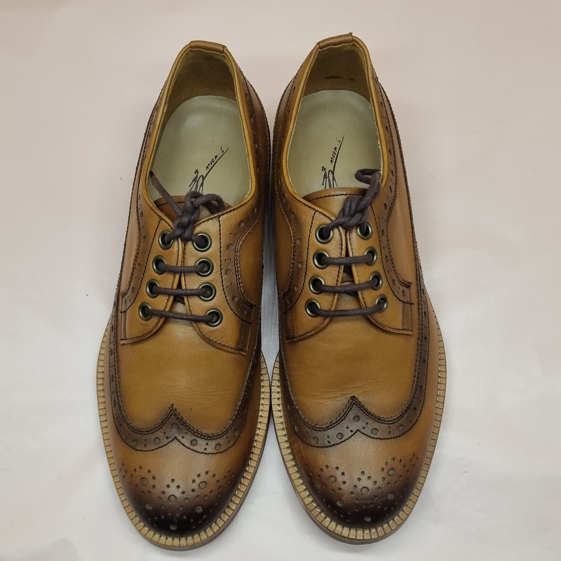 더문스 남성윙팁구두 255 상품이미지2