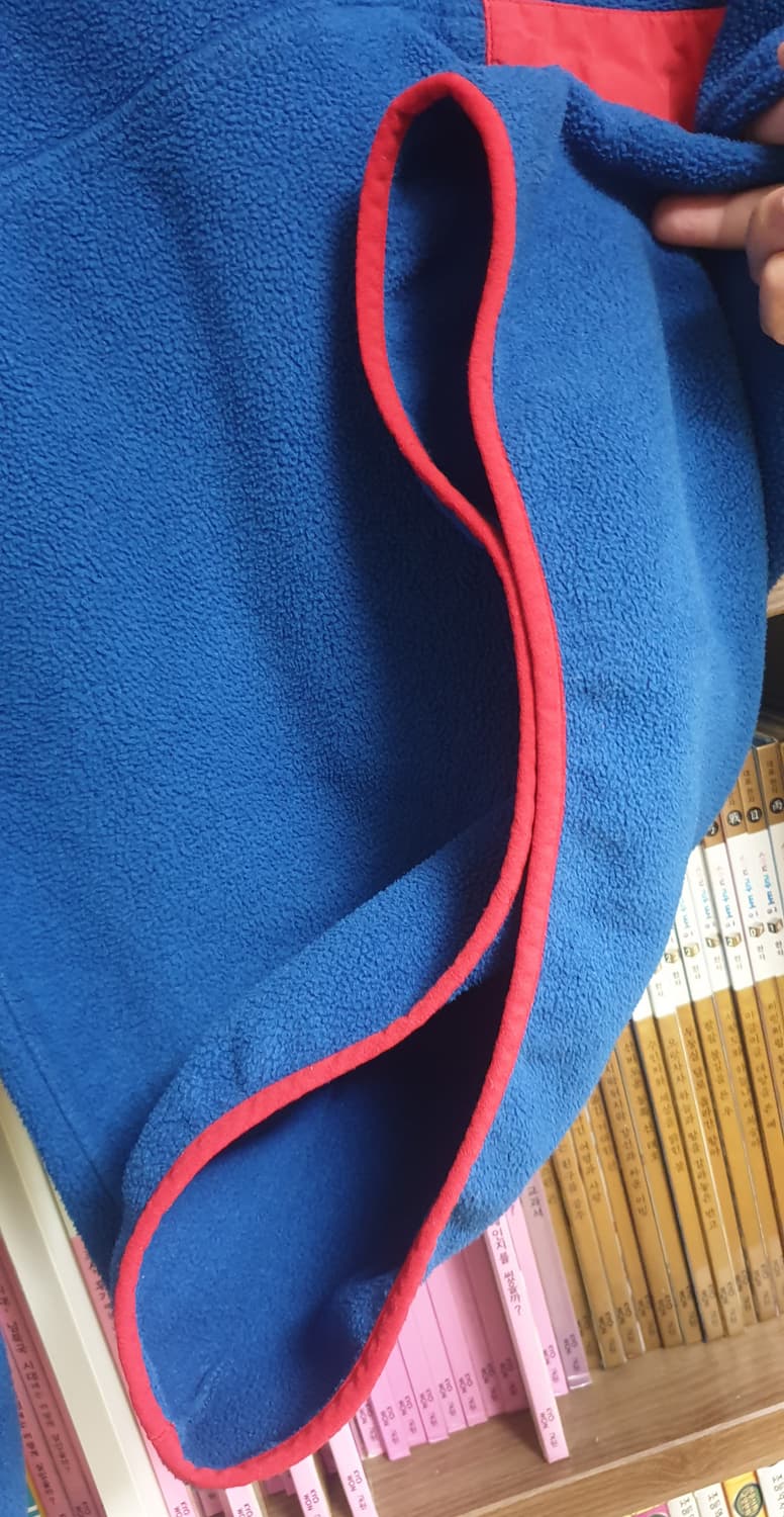 파타고니아 신칠라 스냅티 풀오버 블루 레드트림 M사이즈 상품이미지7