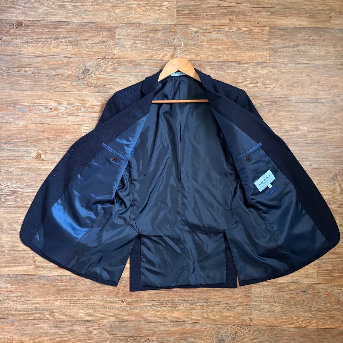 마에스트로 95 콤비 자켓 블루 라운지 네이비 신축성 가성비 상품이미지3