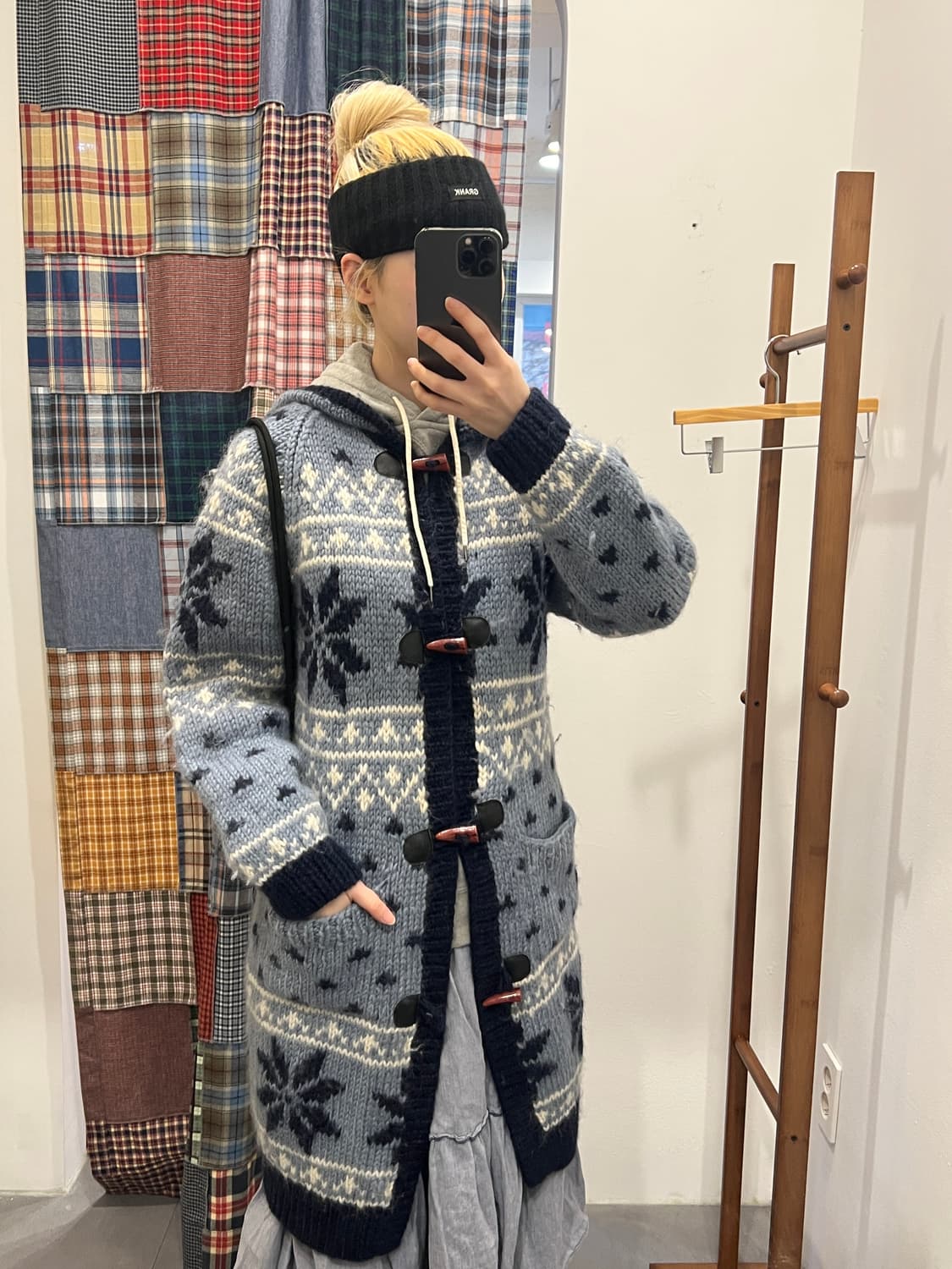 넘버나인 스카이블루 더플 코위찬 상품이미지5