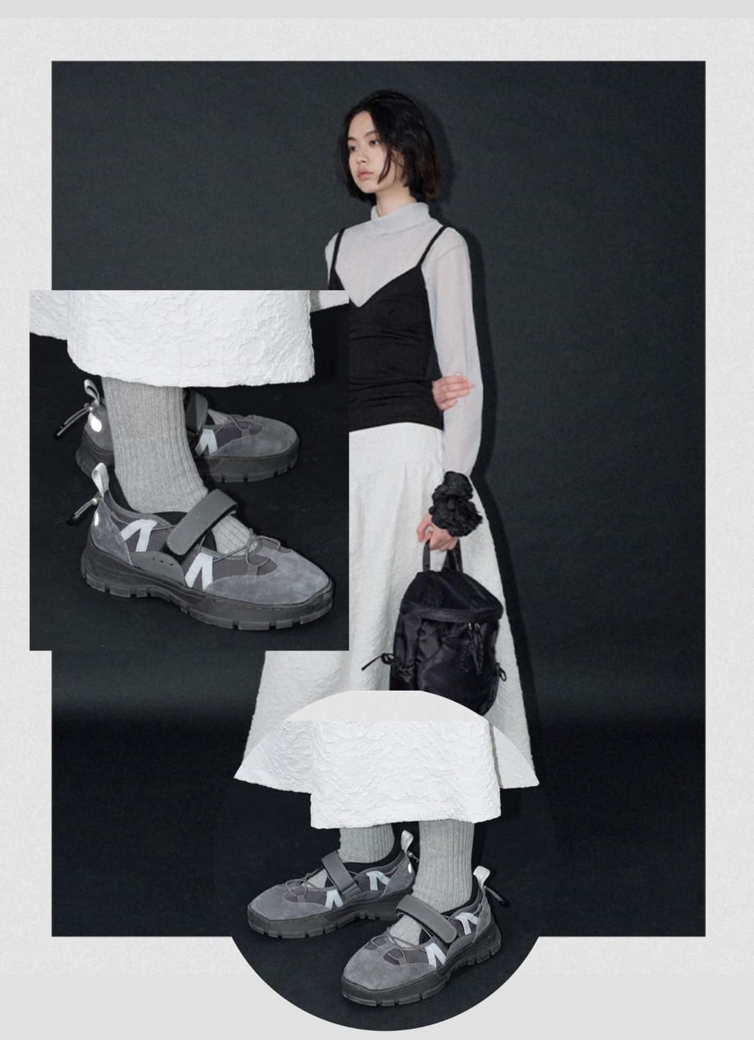 락피쉬웨더웨어 벨크로 메리제인 BRYN VELCRO SNEAKERS 상품이미지1