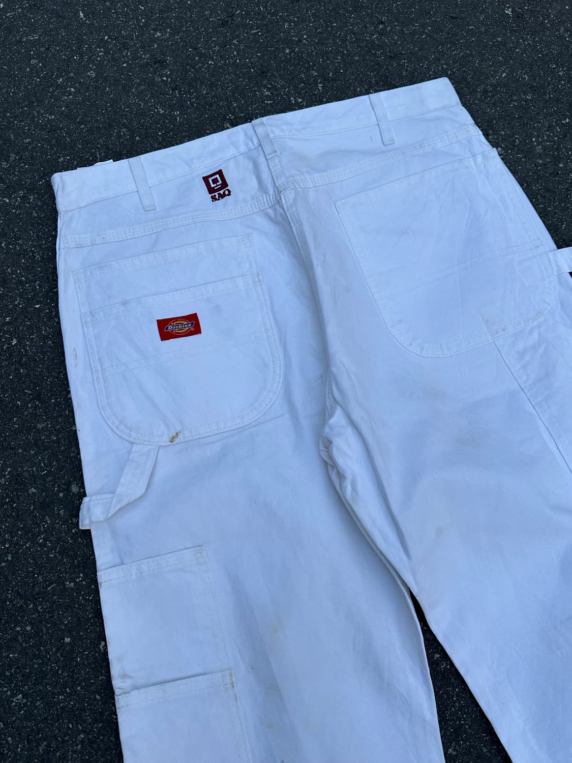 [디키즈] •Dickies Carpenter White Pants 상품이미지2
