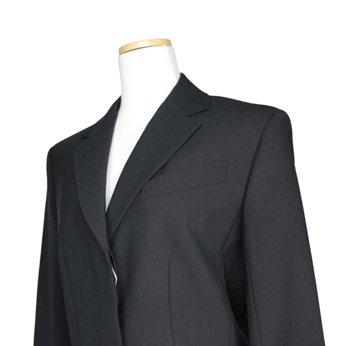 S막스마라 미드나잇블루 크롭 자켓 55, 66 상품이미지5