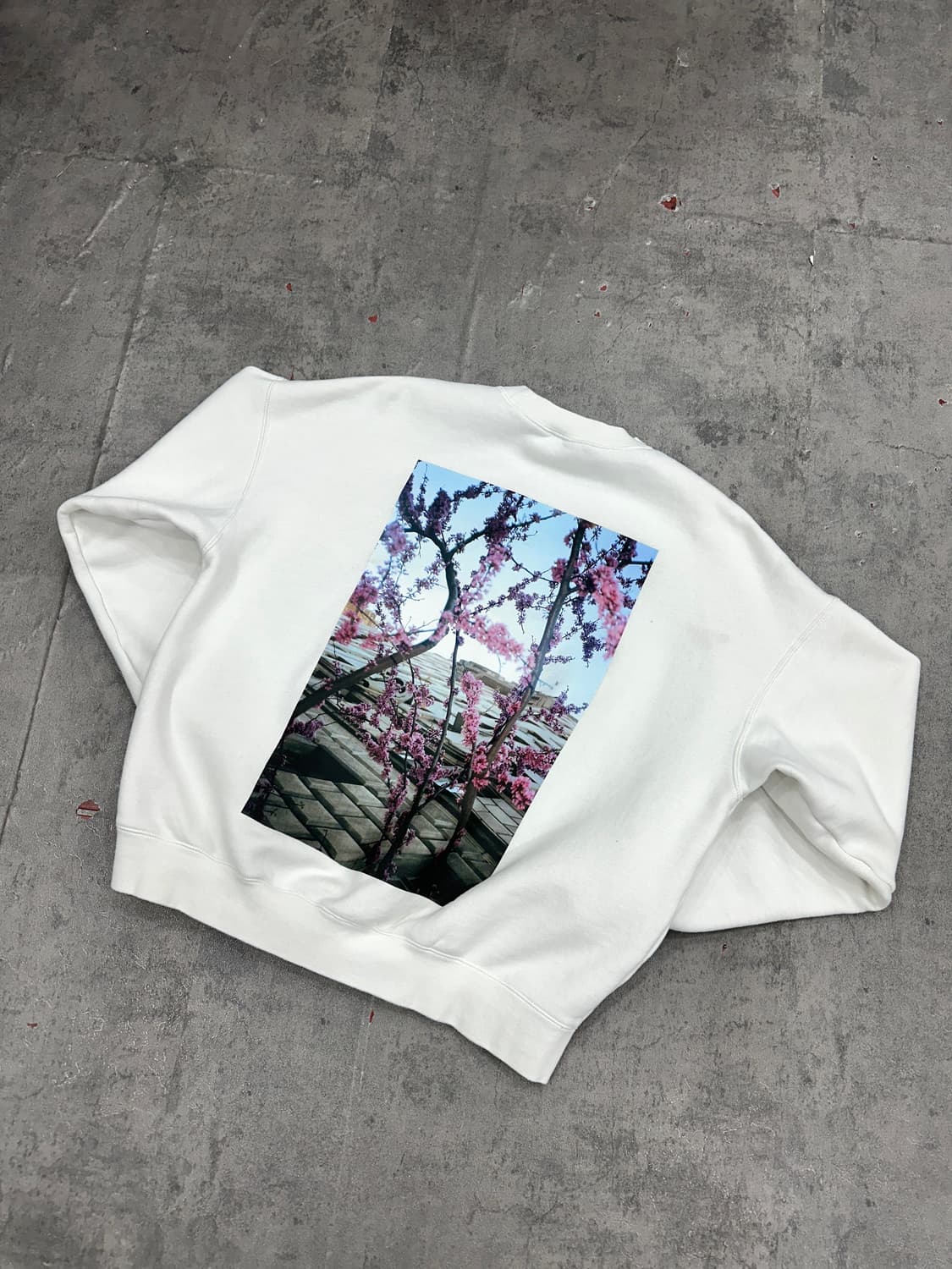 피오갓에센셜 백프린팅 스웻셔츠M 상품이미지2