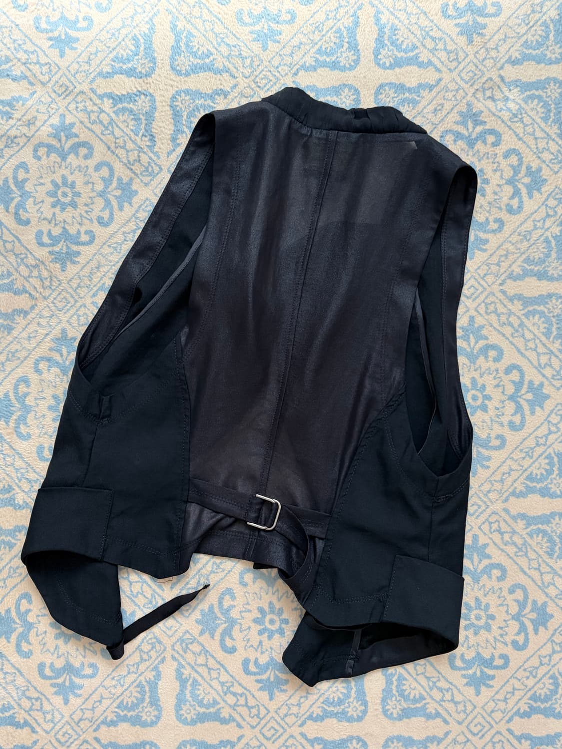 drape sleeveless vest 상품이미지1