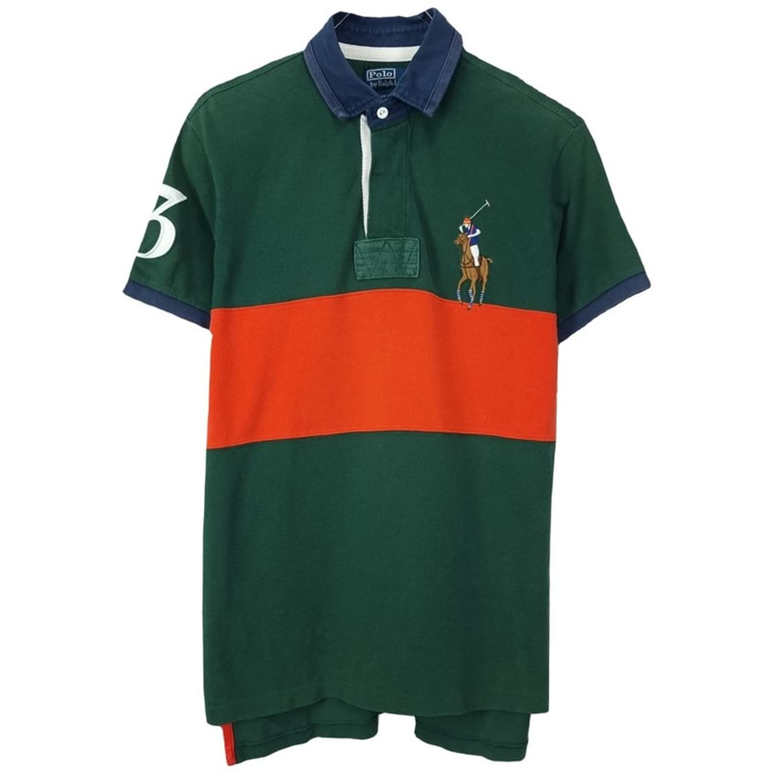 [폴로 랄프로렌] 빅포니 로고 카라티 반팔 럭비 셔츠 M20224 상품이미지2