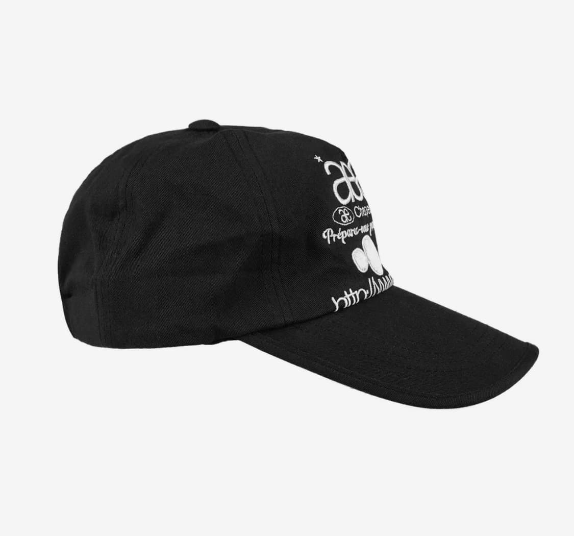 aeae 볼캡 모자 WEB LOGO 5PANNEL CAP [BLACK] 상품이미지3