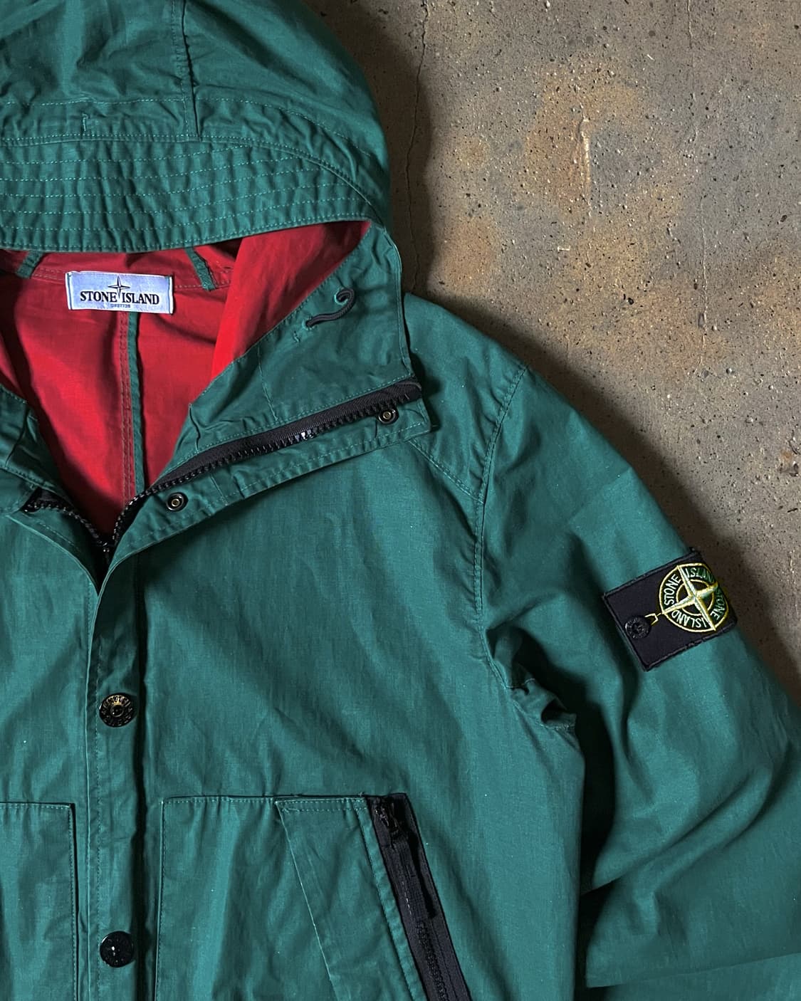 13SS 스톤아일랜드 텔라스텔라 후드 자켓 상품이미지2