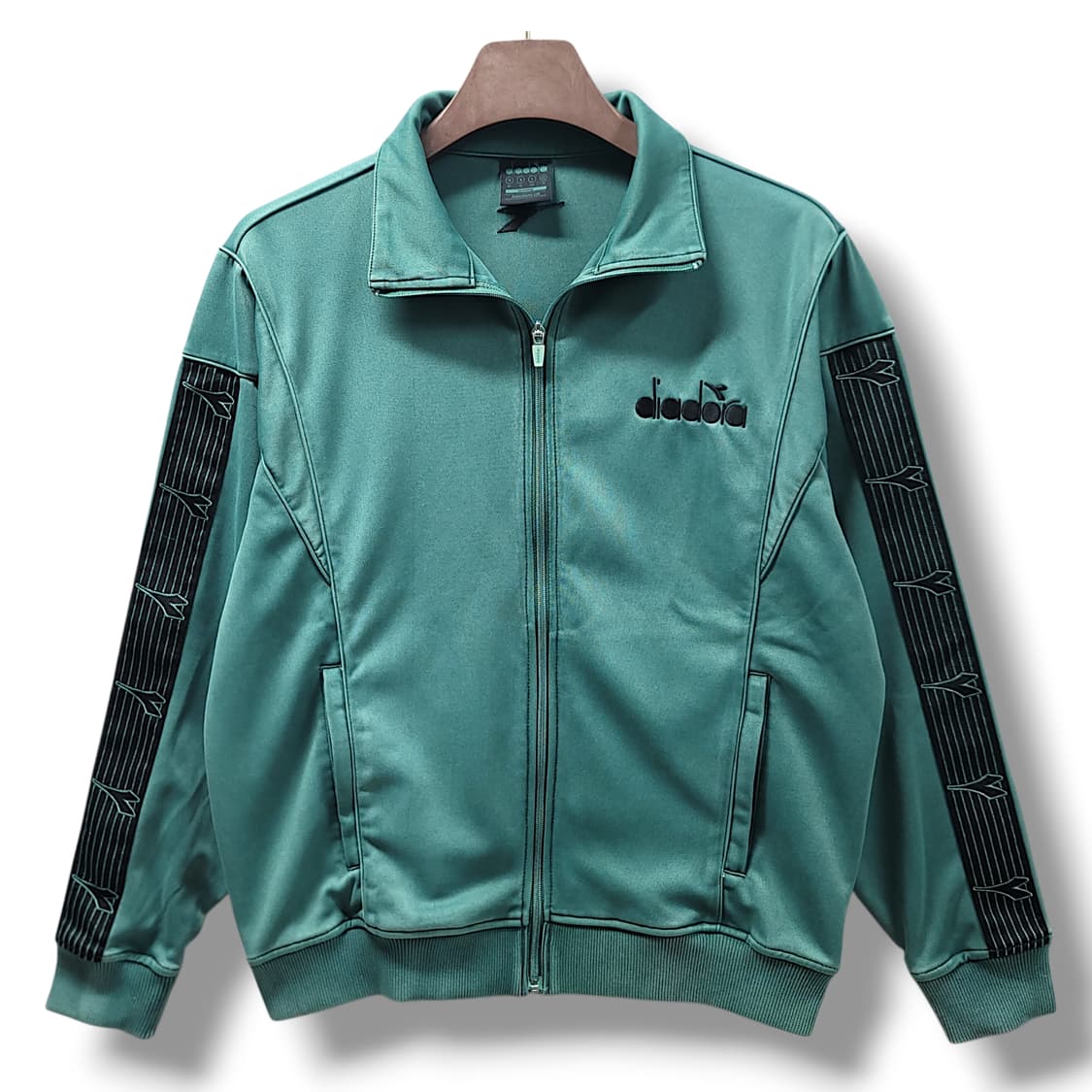 [95/M] 디아도라 그린 테니스 트레이닝 워싱 자켓 져지 상품이미지1