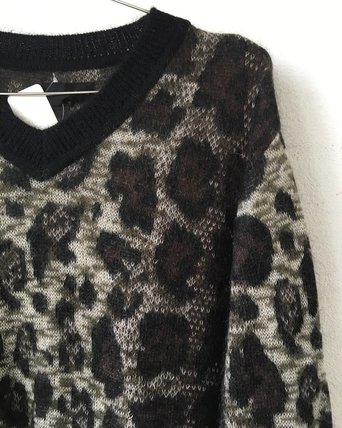 Animal pattern knit 상품이미지4