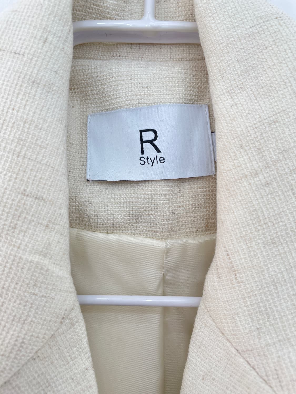 R Style 린넨 혼방 리본 포인트 자켓 상품이미지7