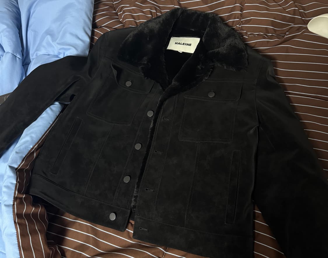 알렌느 벨루아 퍼 트러커 자켓 1사이즈 상품이미지1