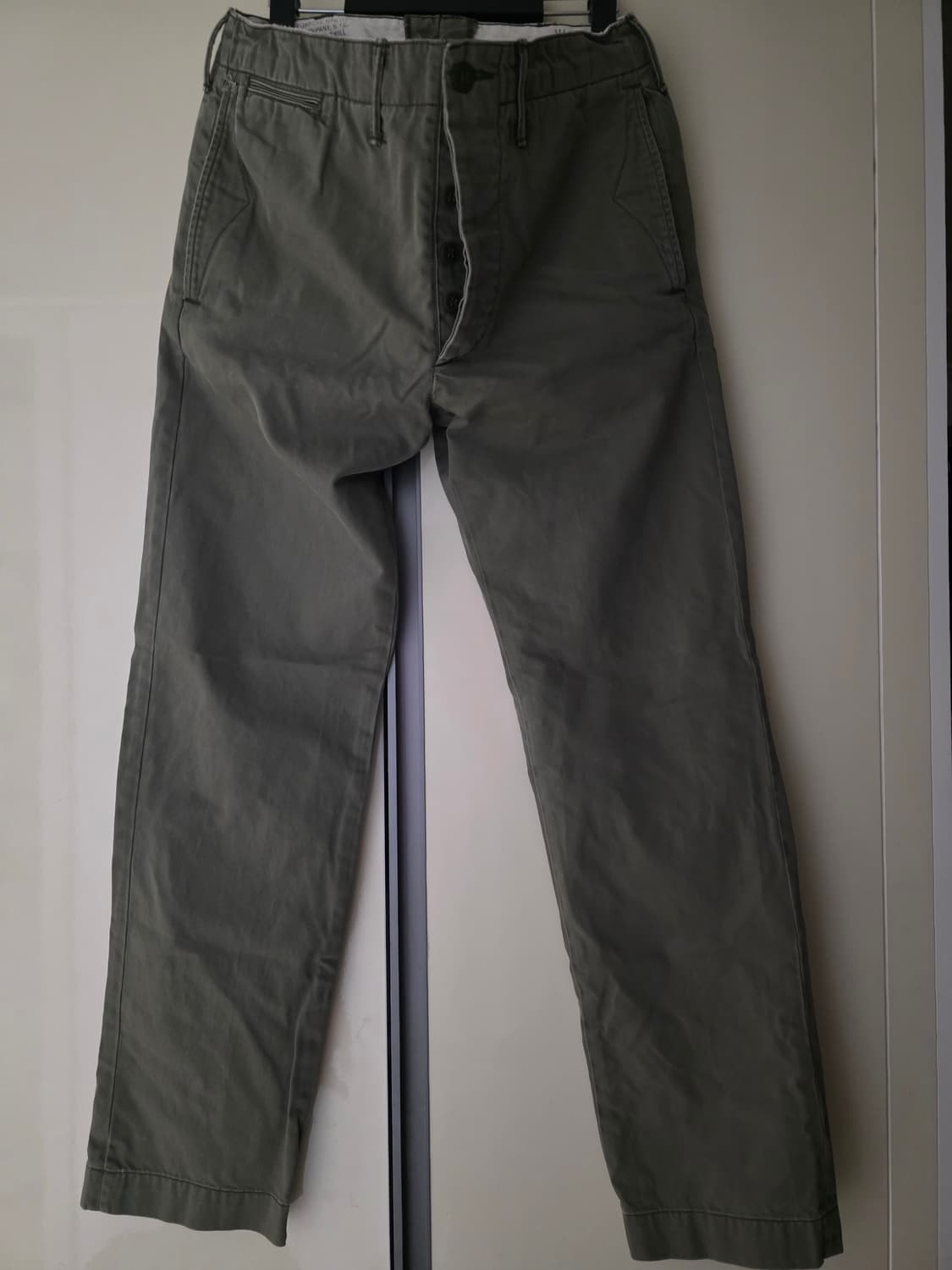 RRL 오피서 치노 올리브 33/32 상품이미지1