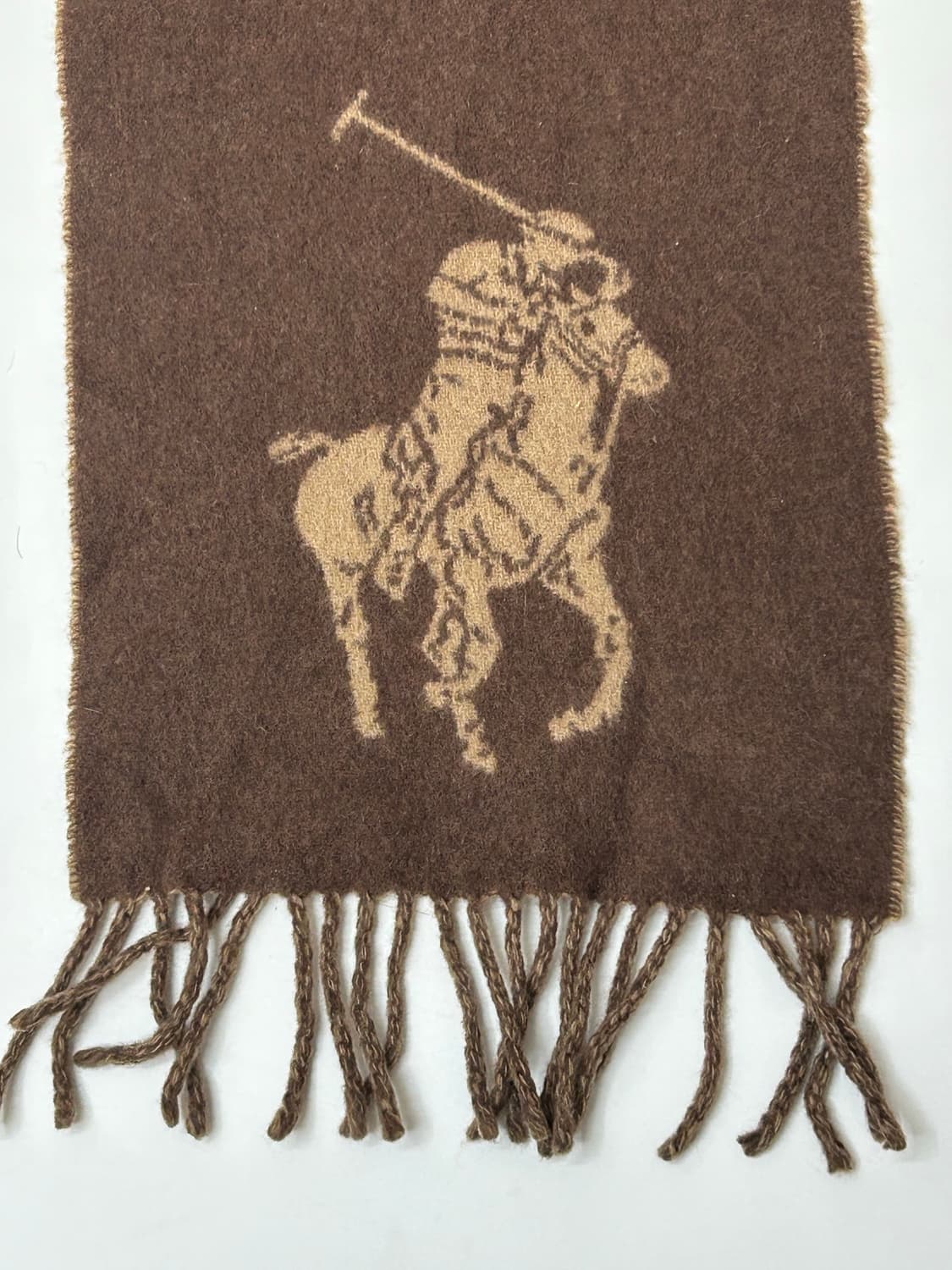 Polo 폴로 랄프로렌 브라운 머플러   상품이미지2