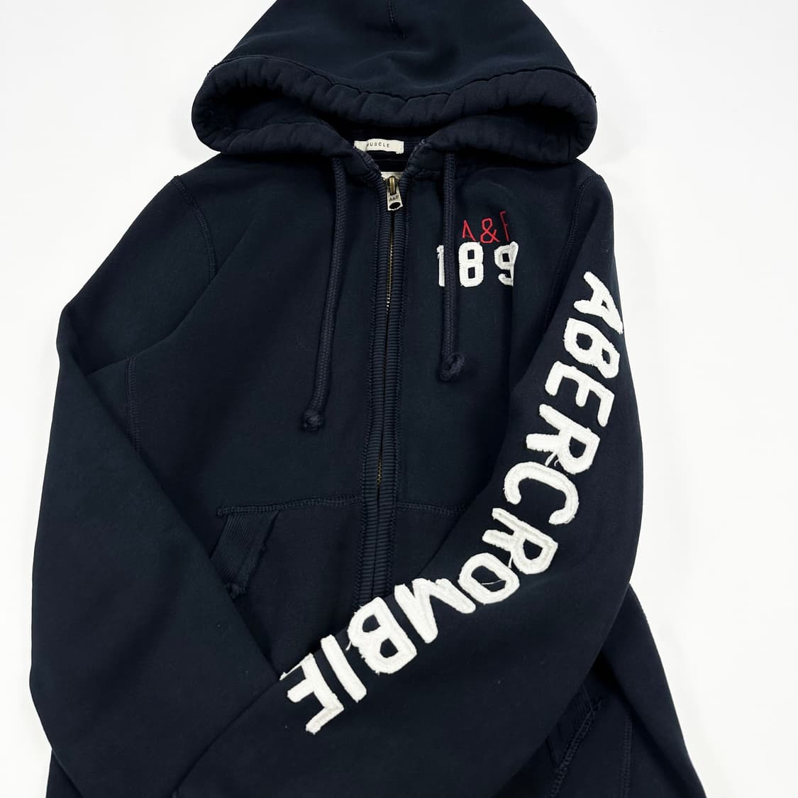 아베크롬비 og y2k 후드집업 네이비 S 상품이미지3