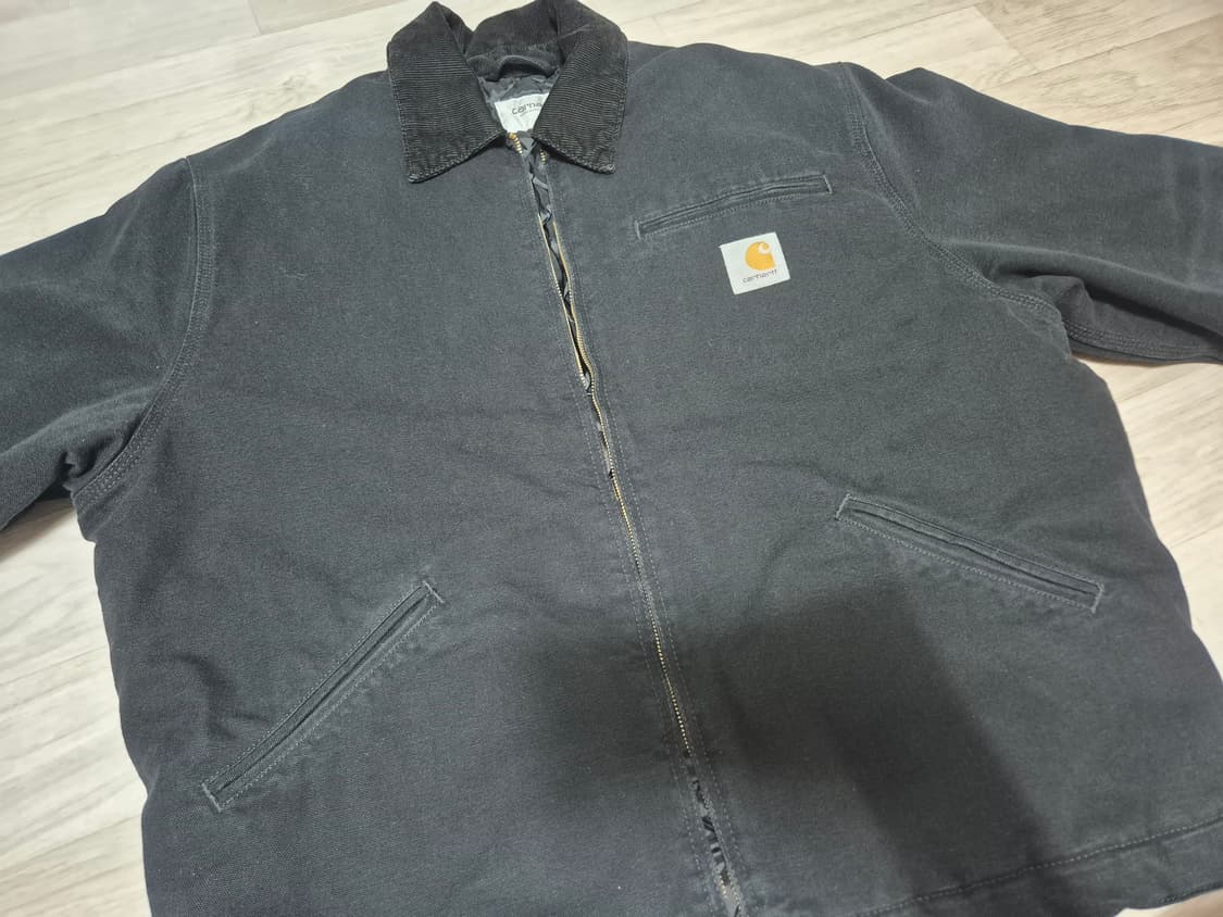 칼하트 WIP OG 디트로이트 자켓 블랙 M 상품이미지1