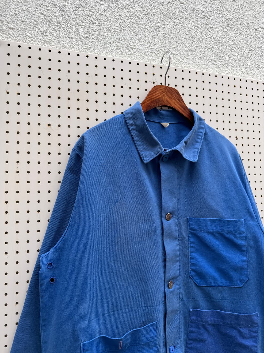 SUN FADED WASHED BLUE 썬페이드 빈티지 프렌치워크자켓 상품이미지6