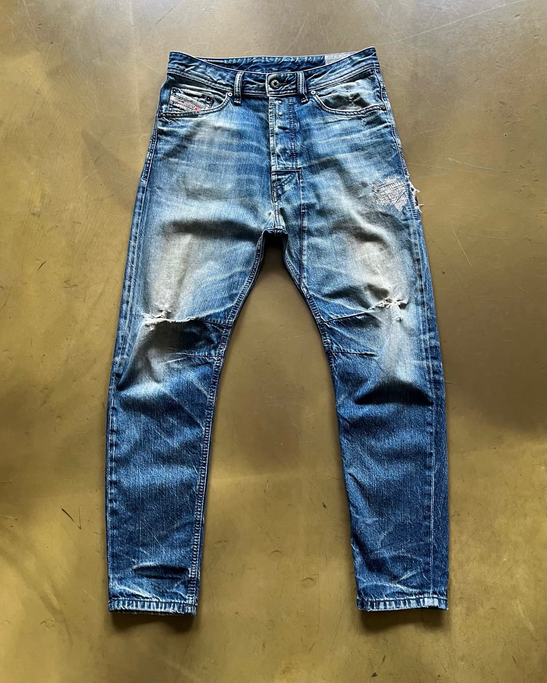 2000s DIESEL Italy NARROT Denim Pants 상품이미지3