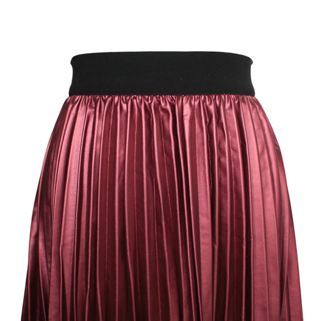 막스앤코 마르살라 페이크레더 플리츠 밴딩스커트 55 상품이미지4