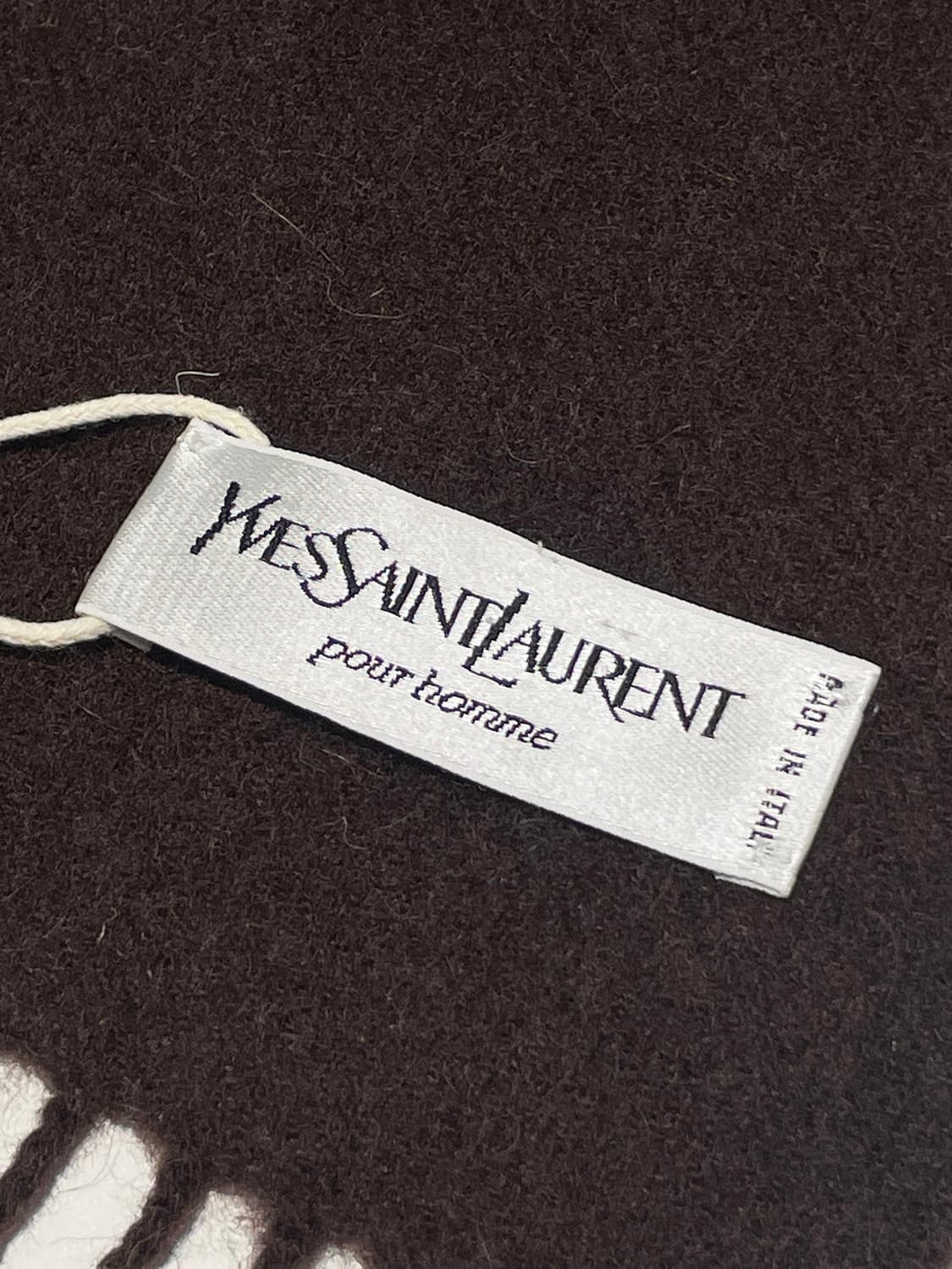 입생로랑 빅로고 울 목도리 A1433 상품이미지6