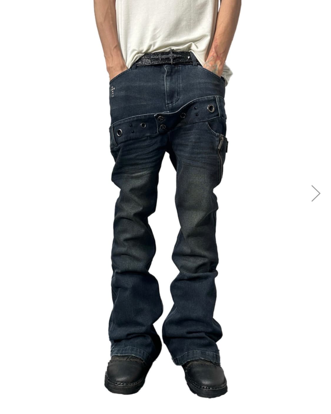 double waist boots cut denim 상품이미지2