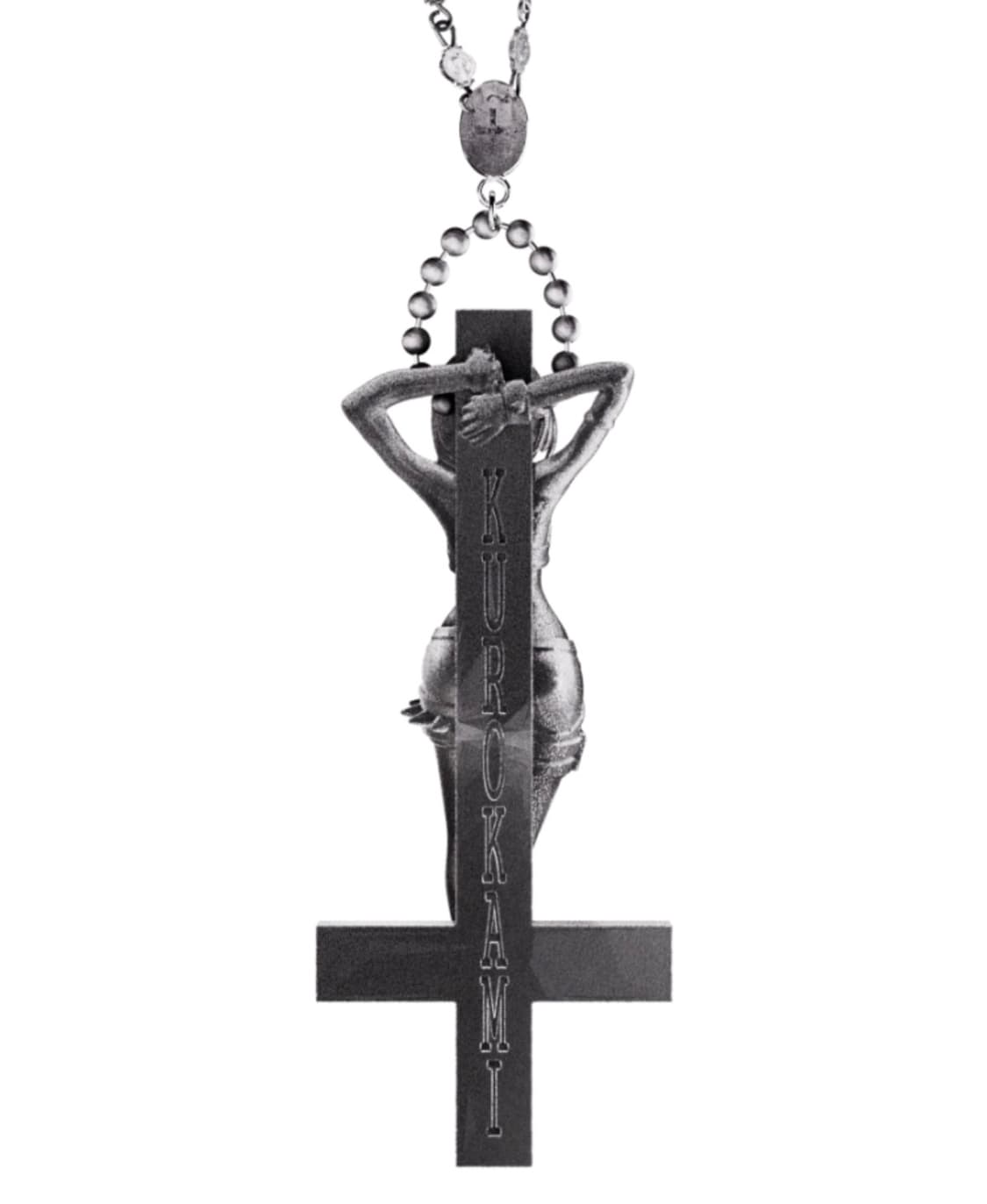 쿠로카미모텔 Jane Doe Necklace Steel 상품이미지2