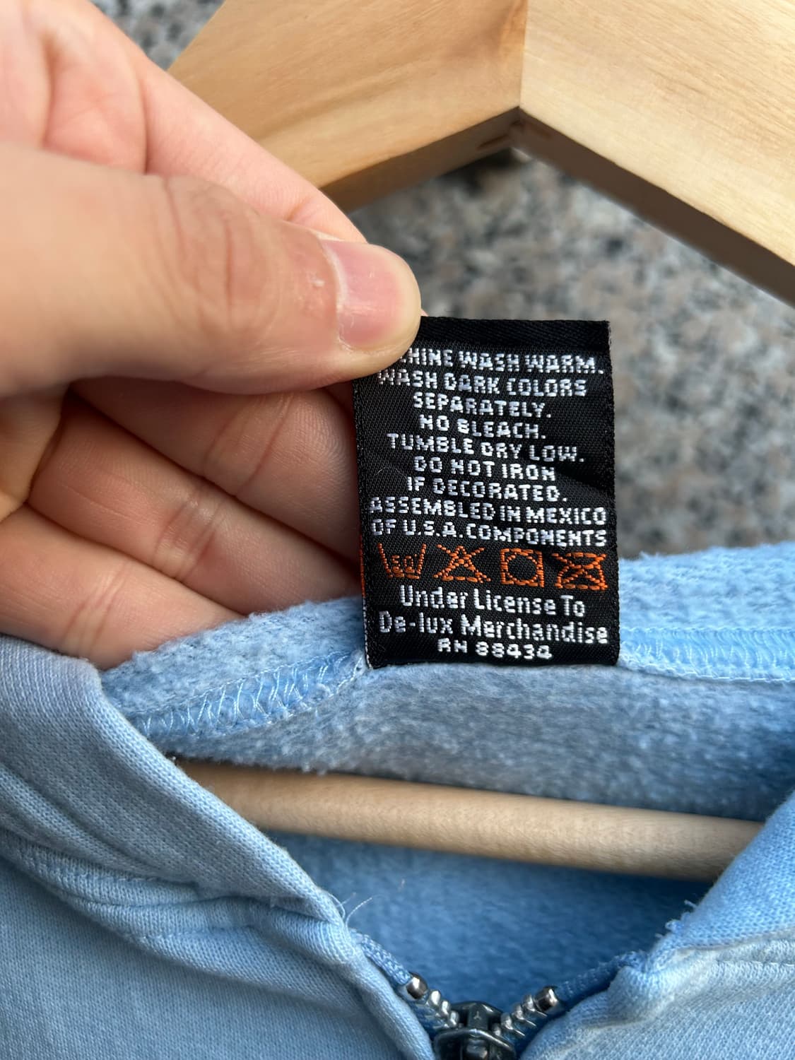 90‘s 할리데이비슨 후드집업 상품이미지5