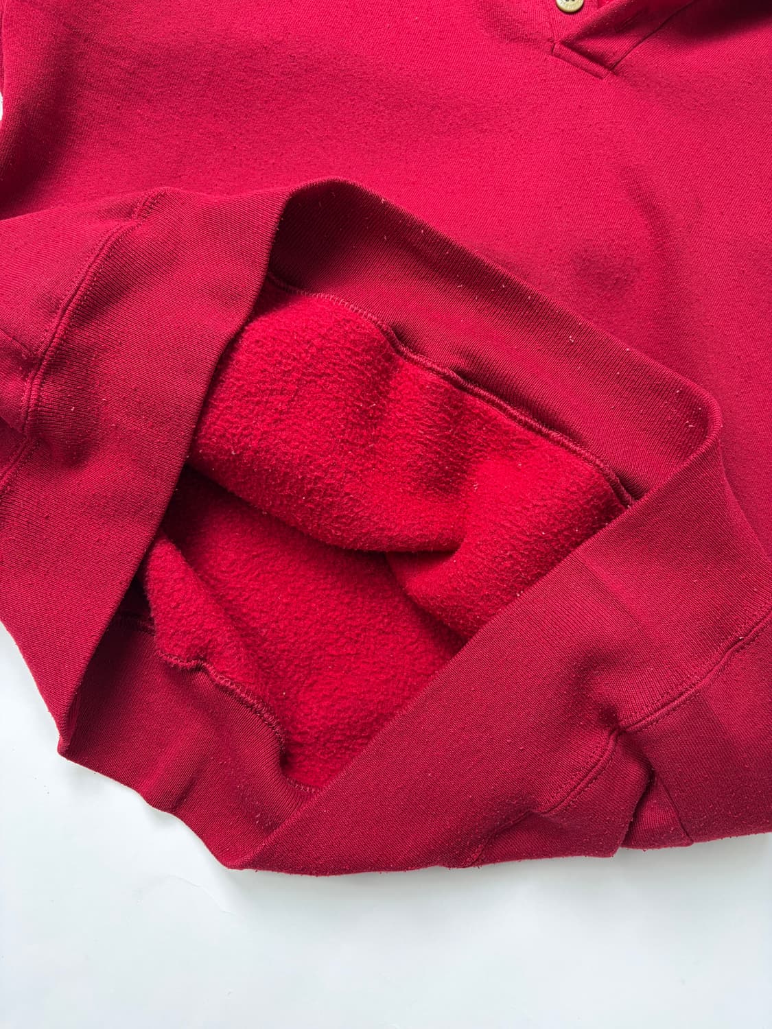 90s Russell Button Hoodie (red) 상품이미지8