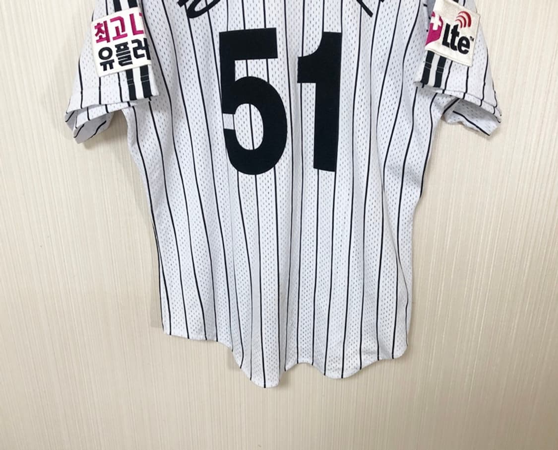 KBO ATC LG트윈스 홈유니폼/져지 100 #51 봉중근 상품이미지10