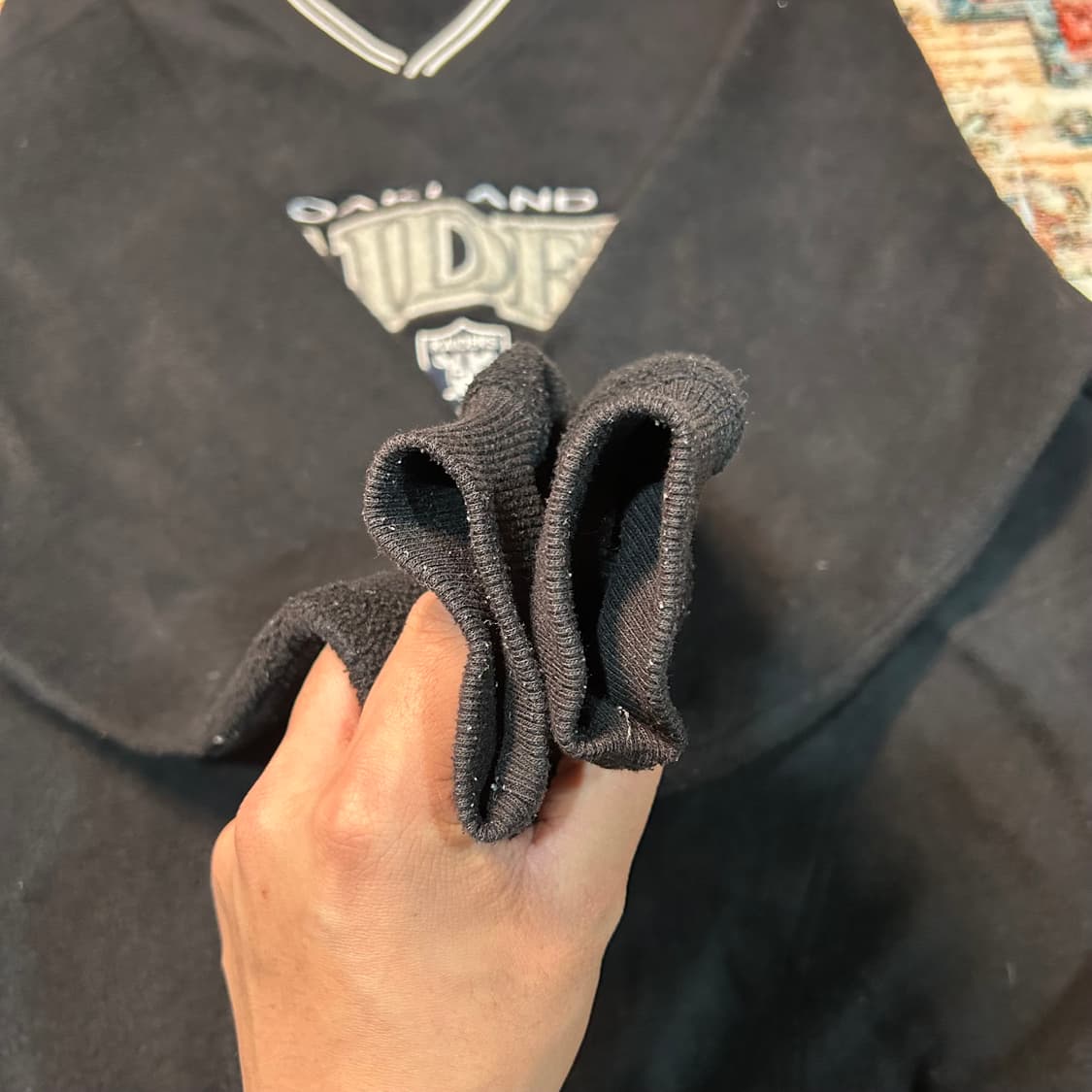 [XL] 오클랜드 레이더스 플리스 웜업 상품이미지4