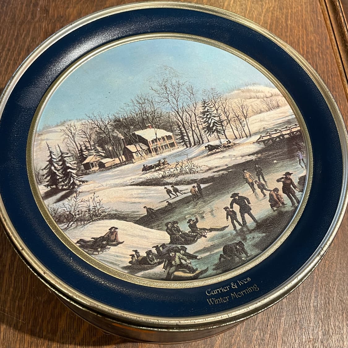 Currier & Ives 겨울 아침 틴케이스 (Schwan's 한정판) 상품이미지2