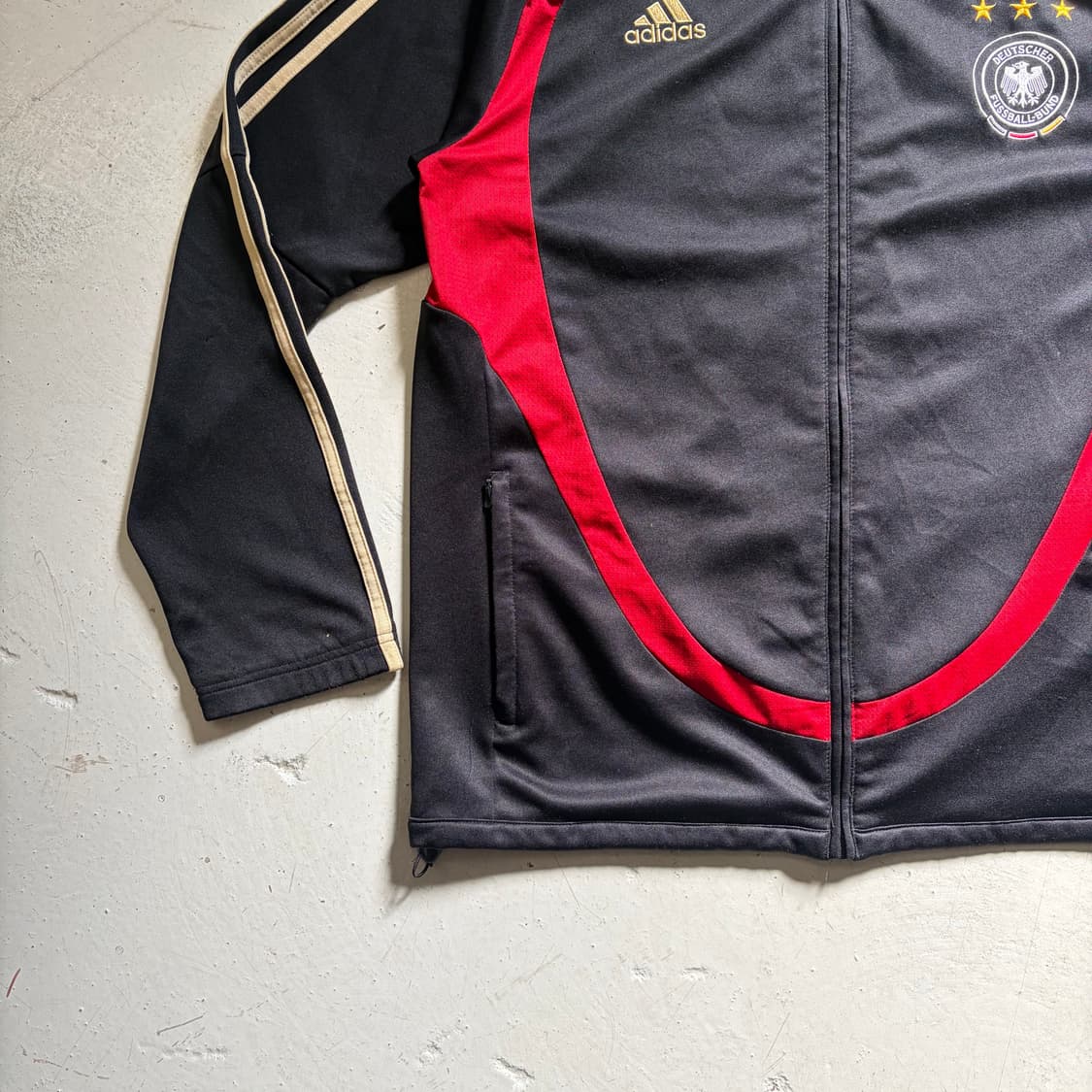 아디다스 07-09 독일 국대 빈티지 트랙탑 져지 2XL 상품이미지3