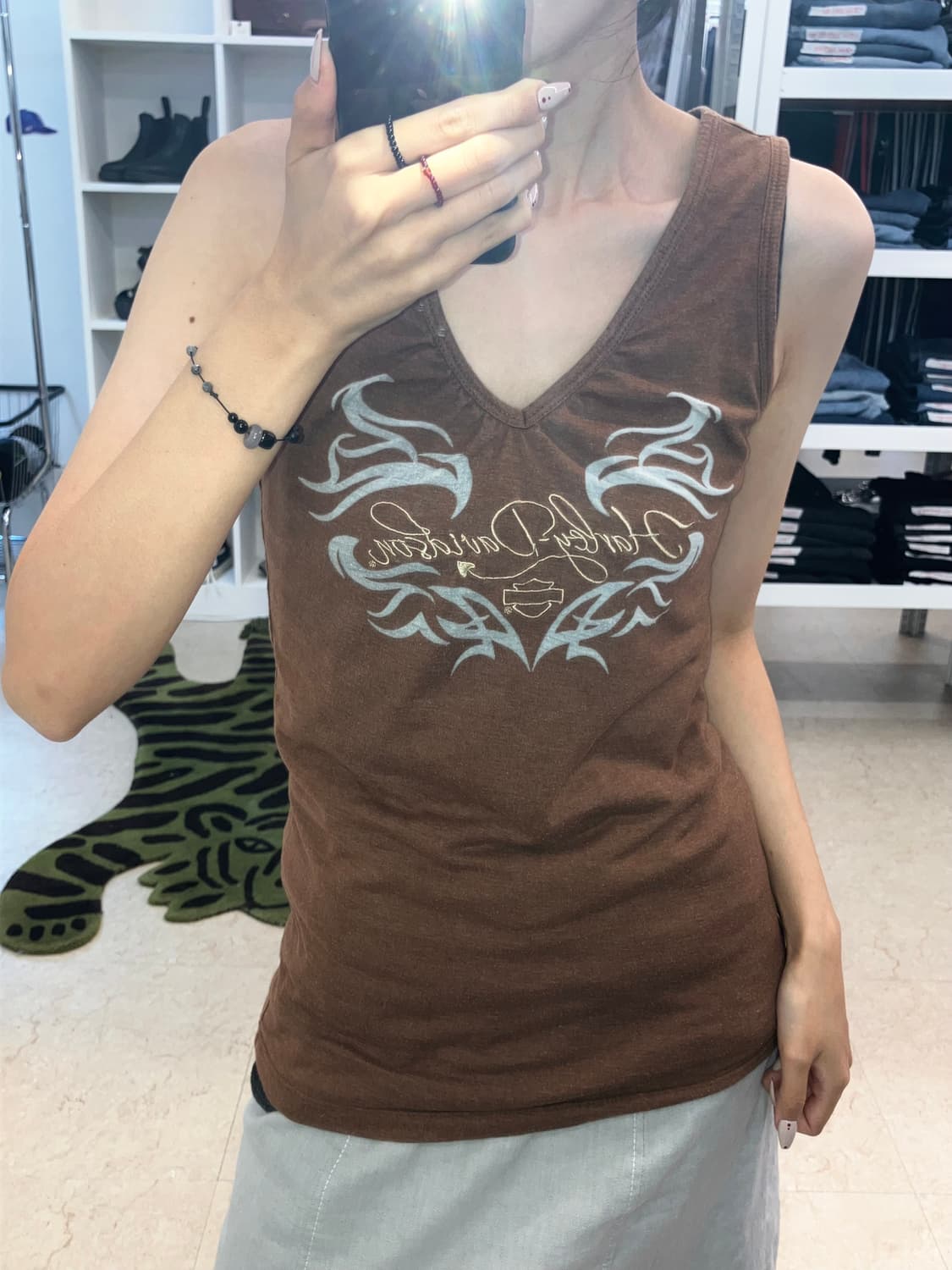 Harley Davidson 할리 셔링 슬리브리스 상품이미지2