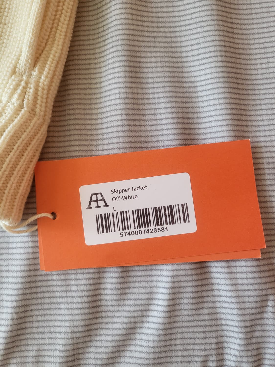 (새상품)안데르센안데르센 스키퍼 오프화이트 L사이즈 상품이미지3