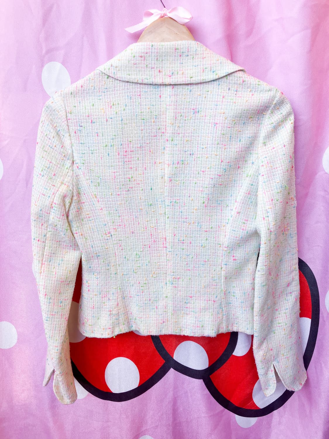 jpn 캔디 트위드 셋업 상품이미지5