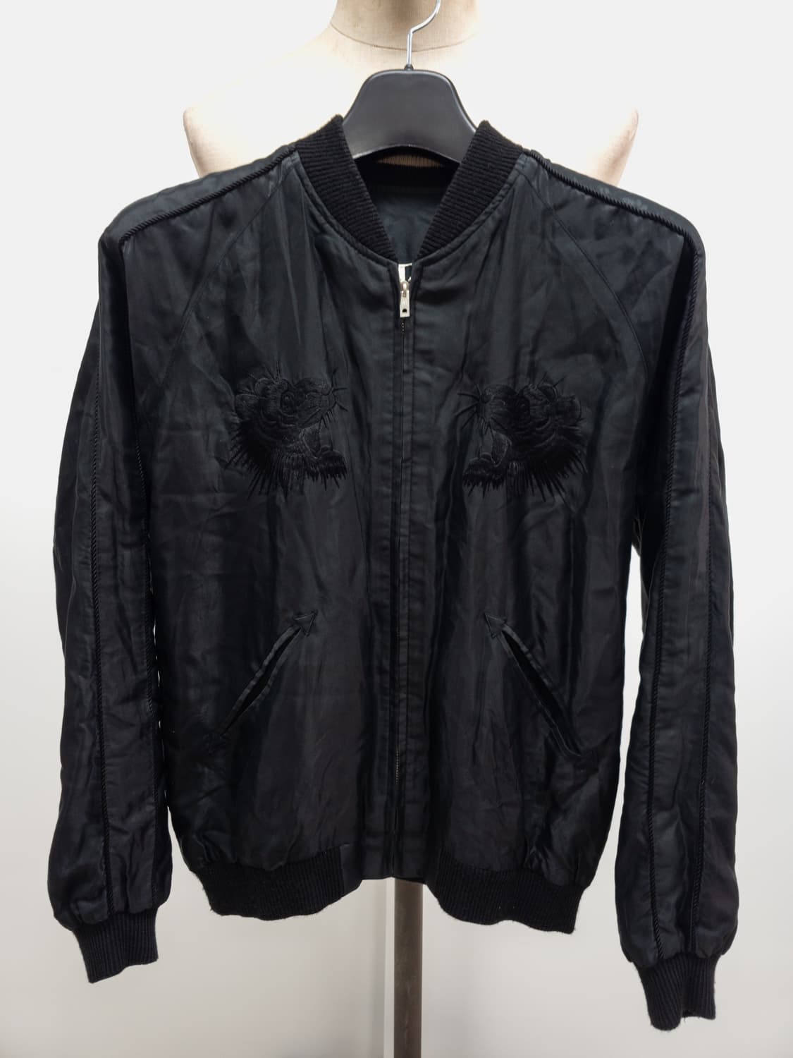 테일러토요 BlacktigerXjapanmap 리버시블 스카쟌 L 상품이미지3