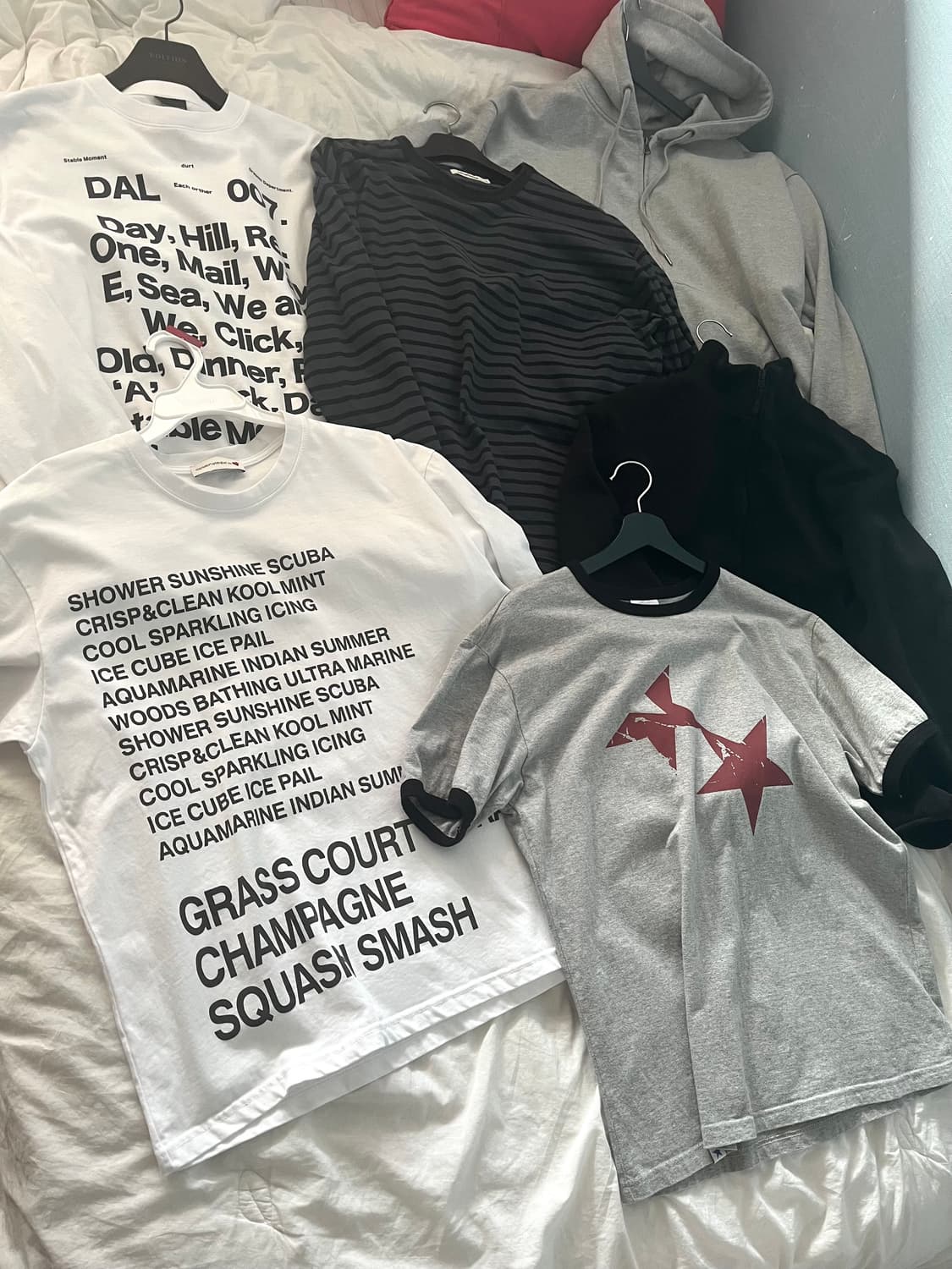 반팔,롱슬리브,집업,후드집업 일괄 판매 상품이미지1