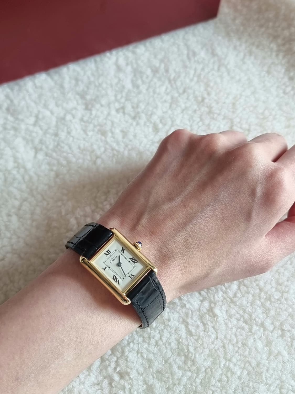 까르띠에 빈티지 탱크머스트 SM 디버클 여성 시계 99년대 상품이미지7