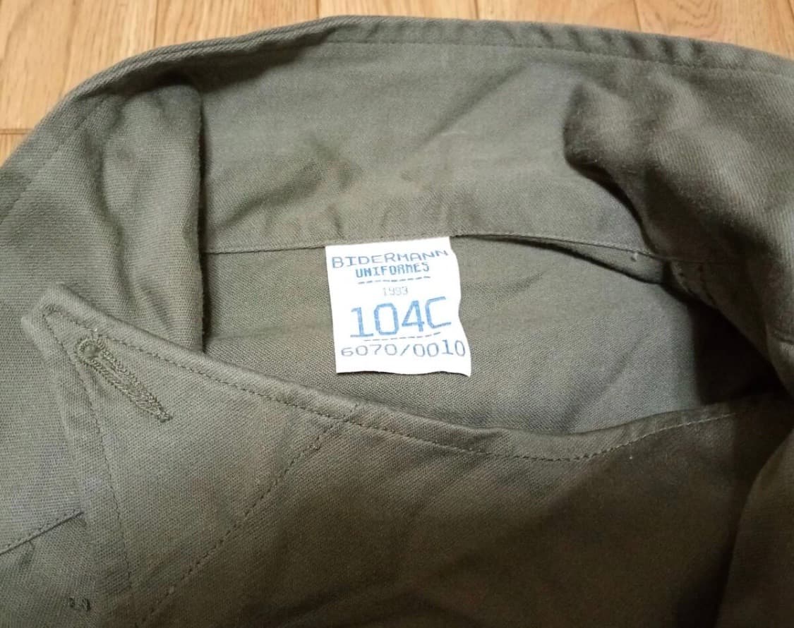 빈티지 프랑스군 자켓 상품이미지4