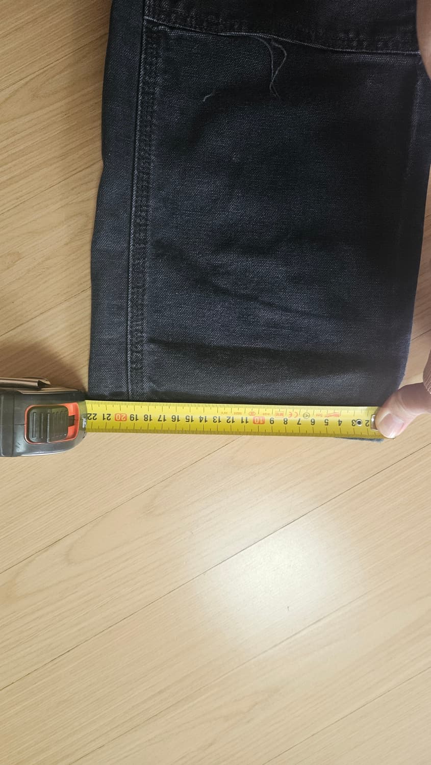 칼하트 더블니 블랙 34(실측 참조) 상품이미지6