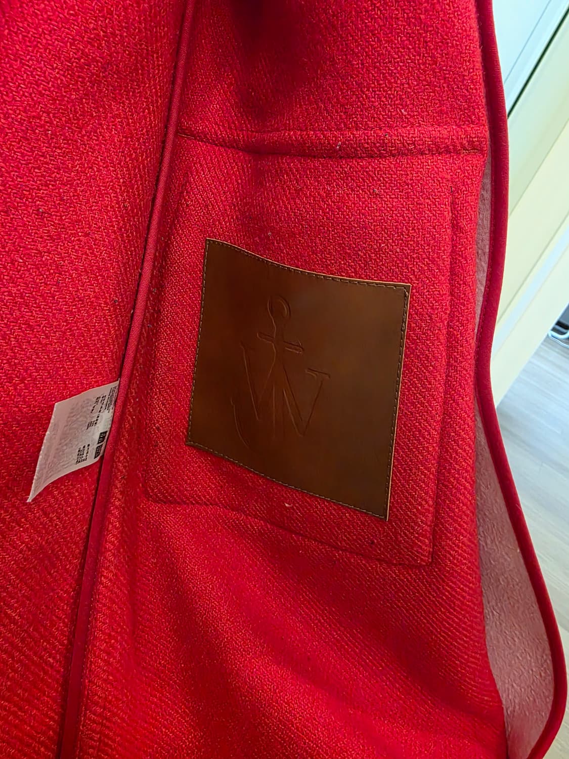 Jw Anderson 유니클로 레드 더플코트 상품이미지3