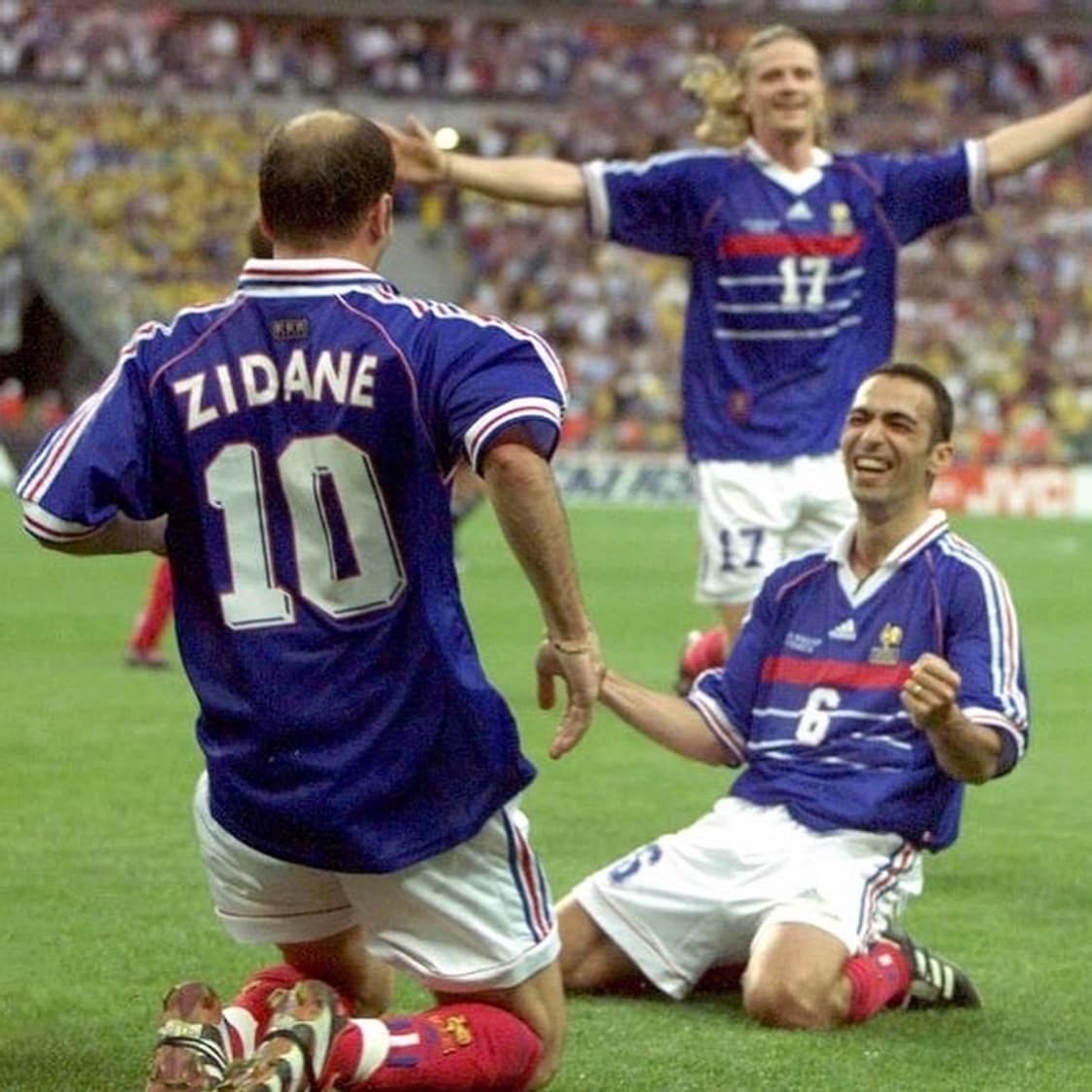 새상품급 아디다스 정품 1998년 프랑스 홈 지단유니폼 상품이미지3