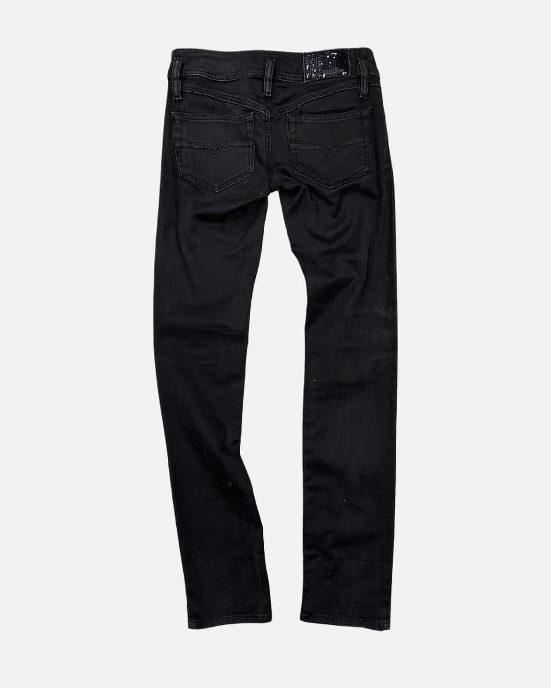 DIESEL low-rise black slim jean 상품이미지4